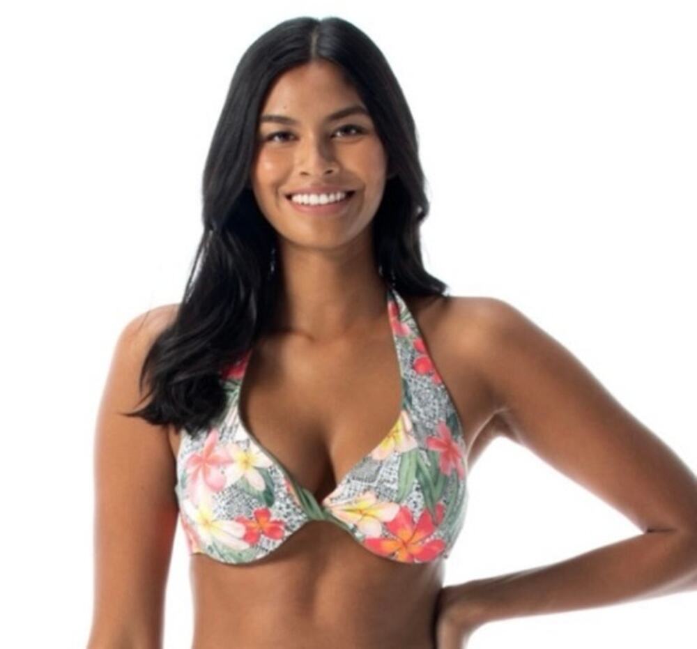 Coco Reef Verso Twist Reversible Underwire Bikini Top 36C 38C Monaco NWT